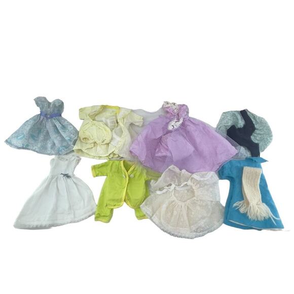 Handmade Other - Handmade Sewn Barbie Doll Clothes Lot of 8 Baby Doll Outfits Vintage